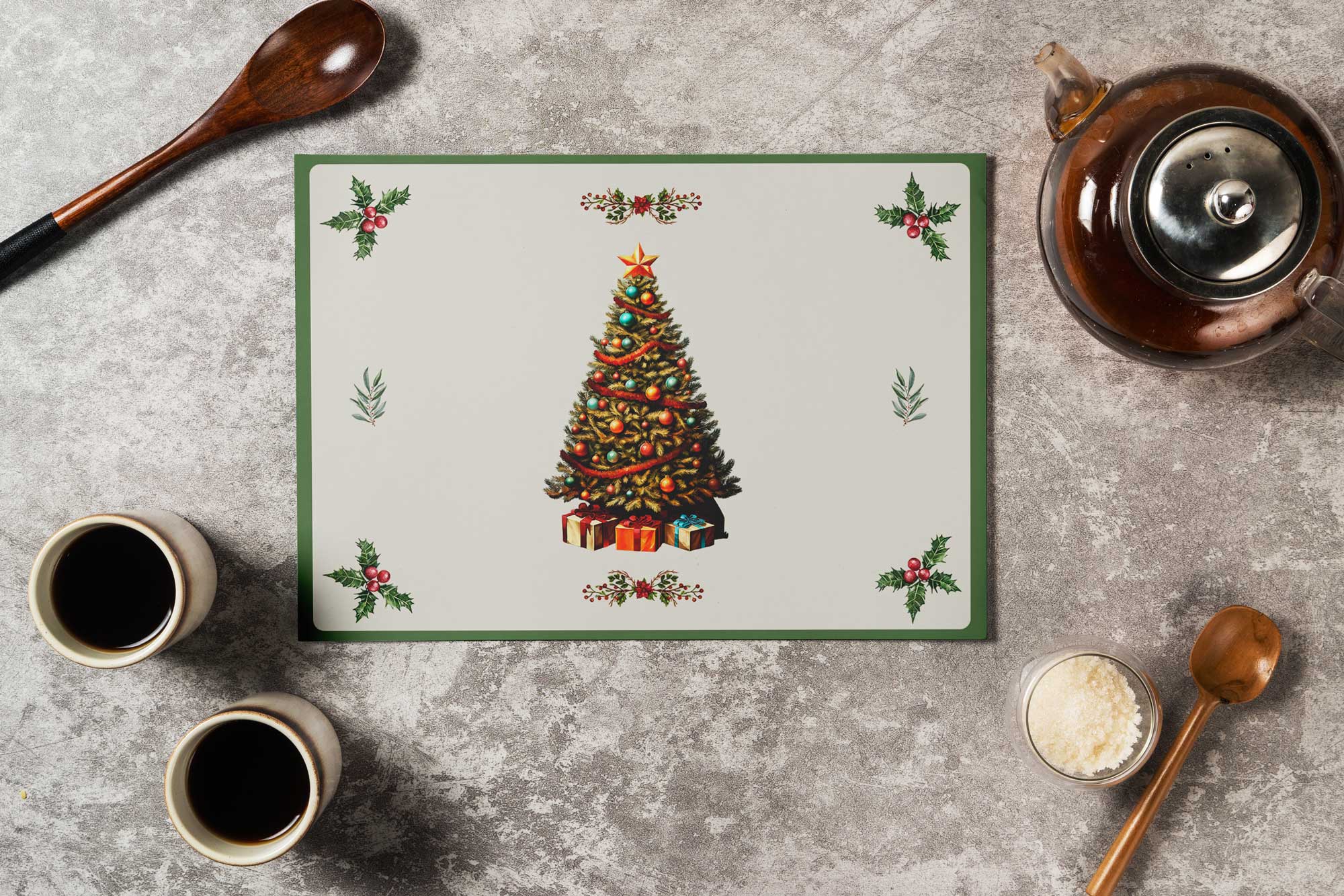 Mantel Individual de Navidad