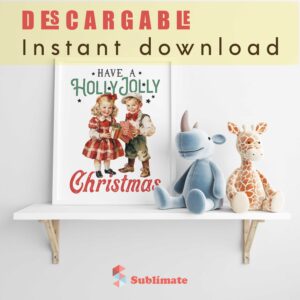 Laminas-Navidad_have-a-Holly-Jolly-Christmas_sublimate_descargable