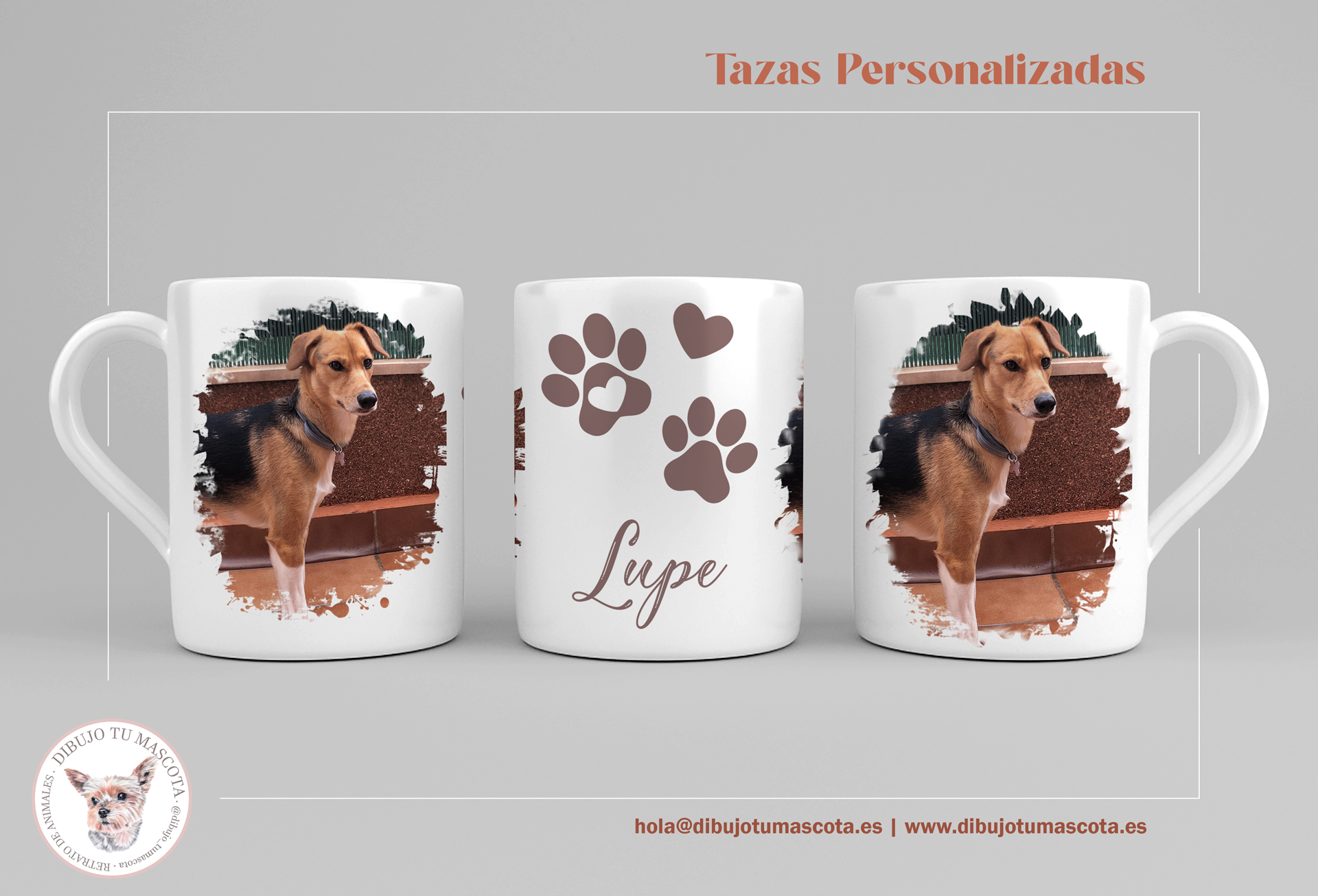 Taza con foto de tu Mascota