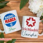 Taza de café personalizada con logotipo_Radio Marca y Telemadrid
