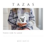 Taza de café personalizada con logotipo