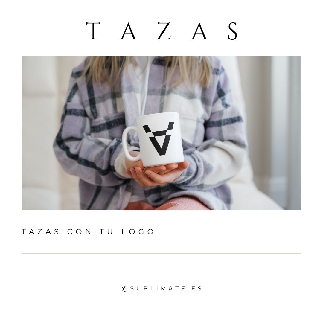 Taza de café personalizada con logotipo