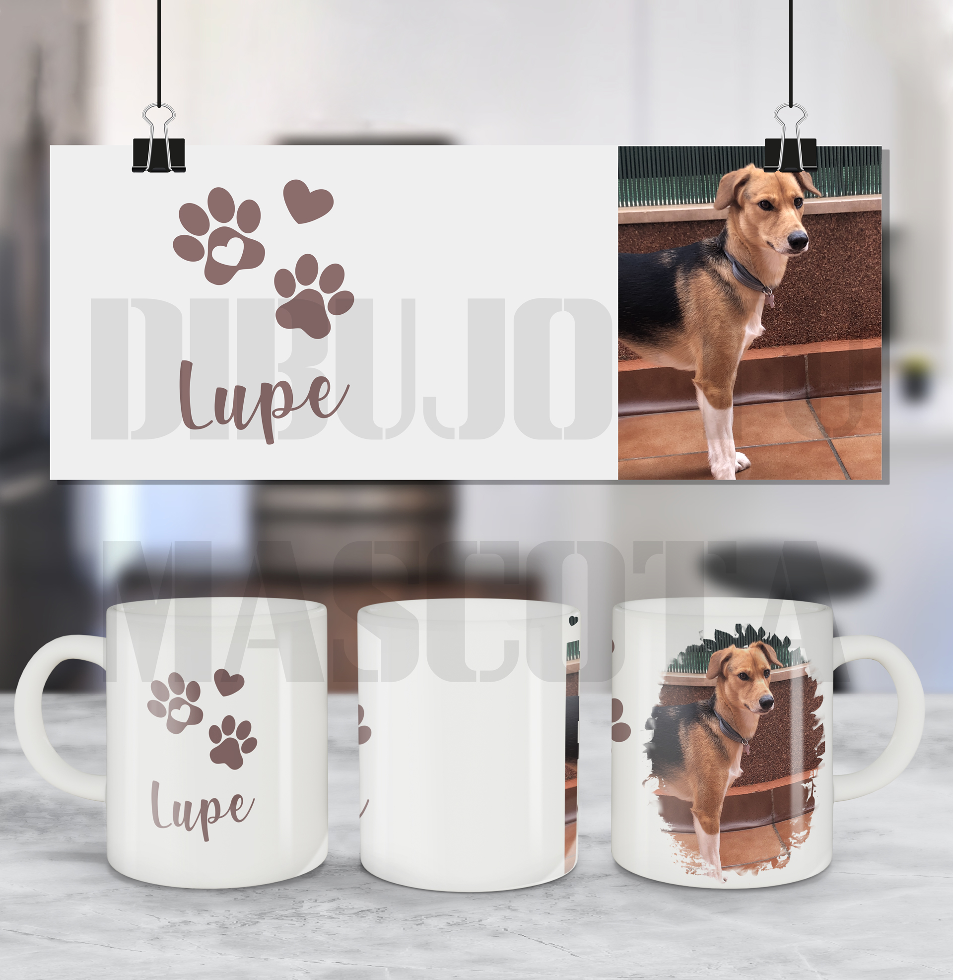 Taza con foto de tu Mascota 3