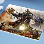 Alfombrilla de ratón símil piel Especial Warhammer 3