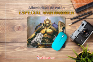 Alfombrilla de ratón símil piel Especial Warhammer