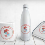 Pack Emprendedores para tu empresa- Taza-botella-bolsa