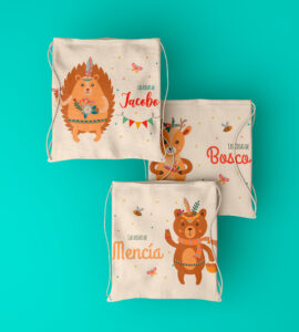 Mochila de cuerdas Infantil Personalizada