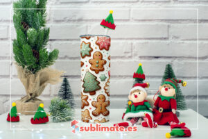 Botella termica 700ml Diseño Galletas Cookies