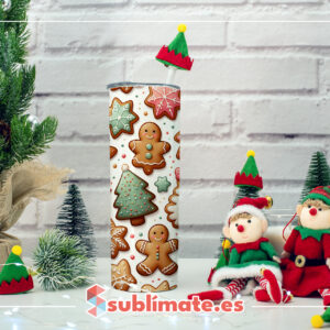 Botella termica 700ml Diseño Galletas Cookies