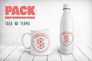Pack Emprendedores Taza y Termo personalizados