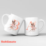 Taza Personalizada con Inicial y Nombre