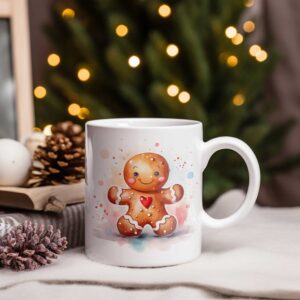 Taza de café Navidad con Cookie