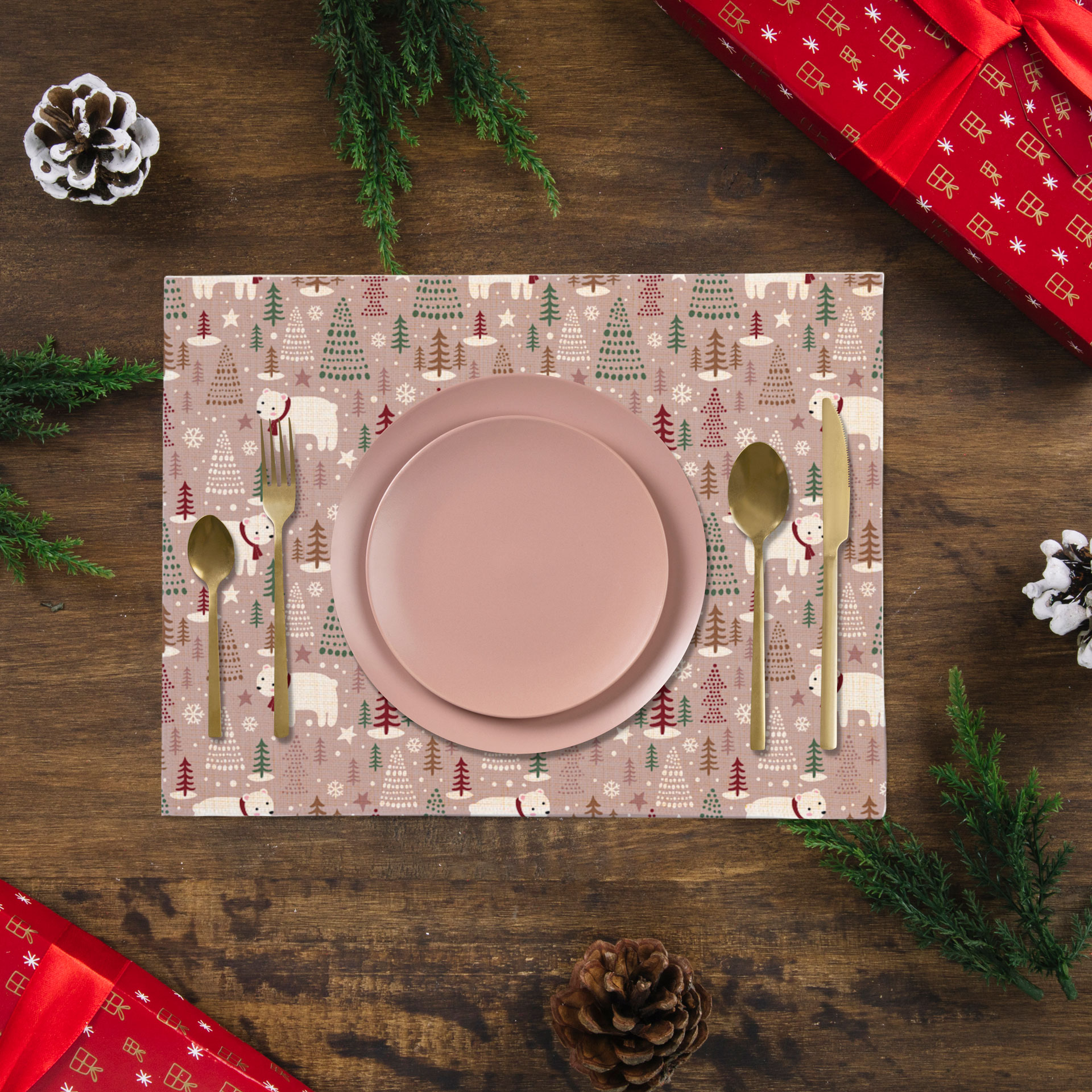 salvamanteles navidad_osos polares