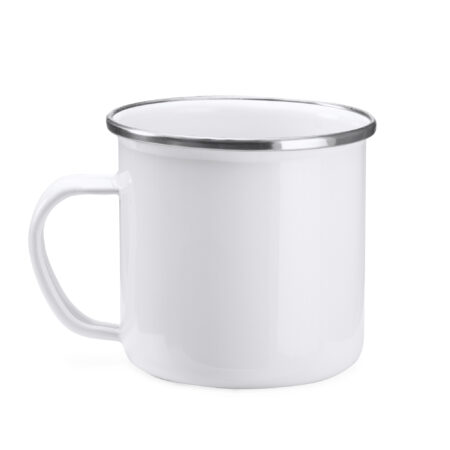 Taza metálica esmaltada DAMASCO