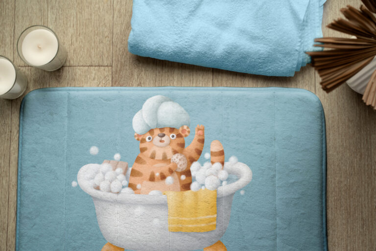 Alfombrilla-Baño_detalle_Gato