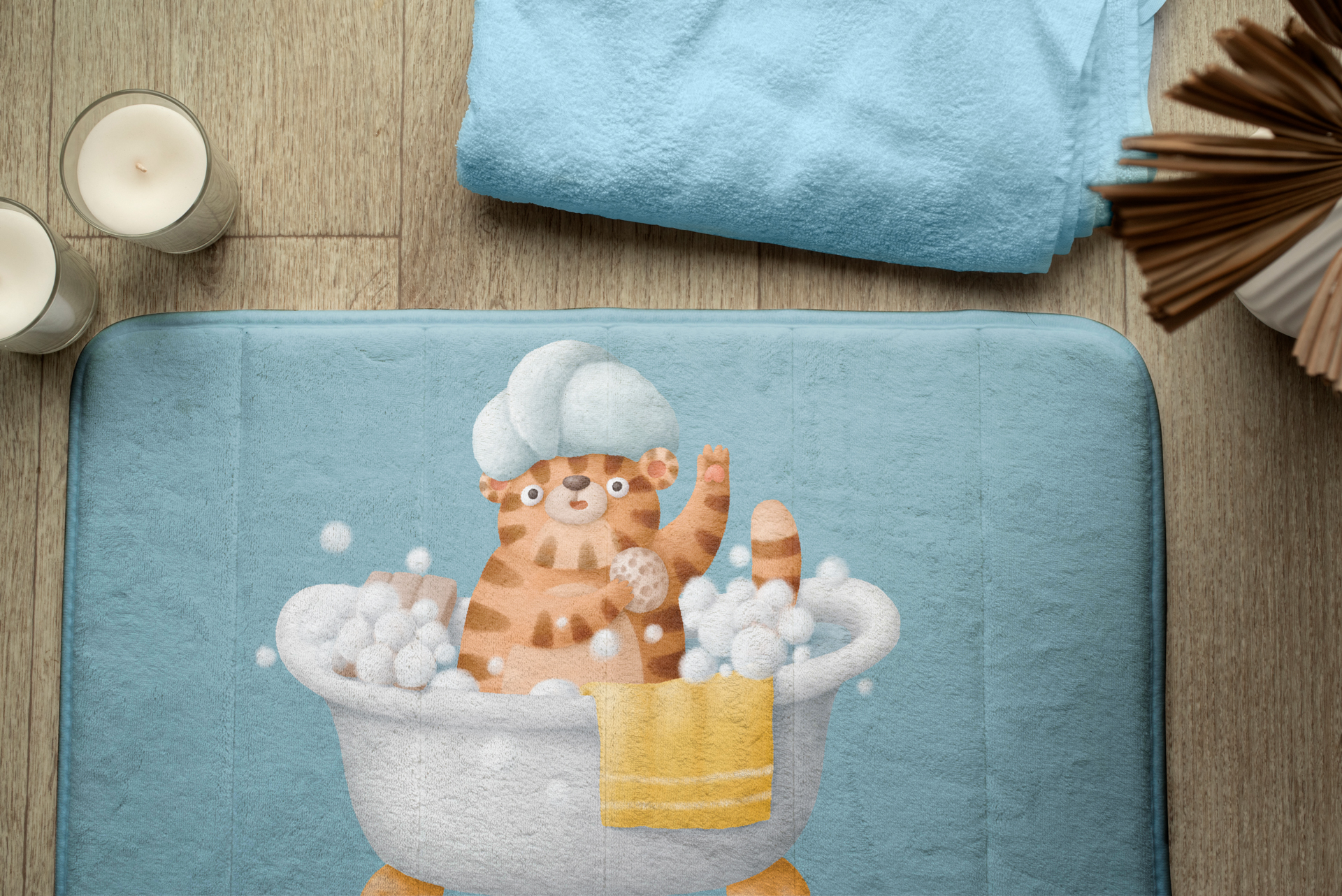 Alfombrilla-Baño_detalle_Gato