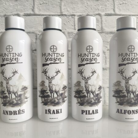Botella térmica para cazadores personalizably sostenible