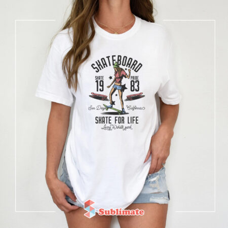 Camiseta-Skate-mujer