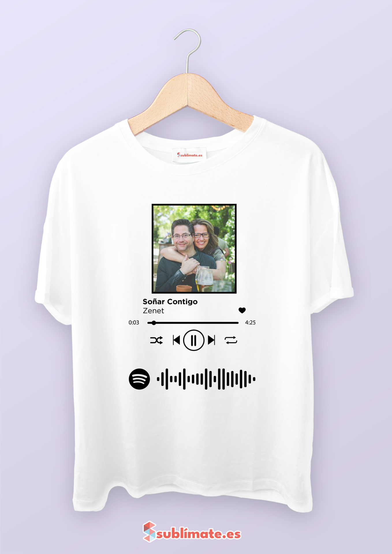 Camiseta-personalizada-spotify_soñar-contigo_Zenet