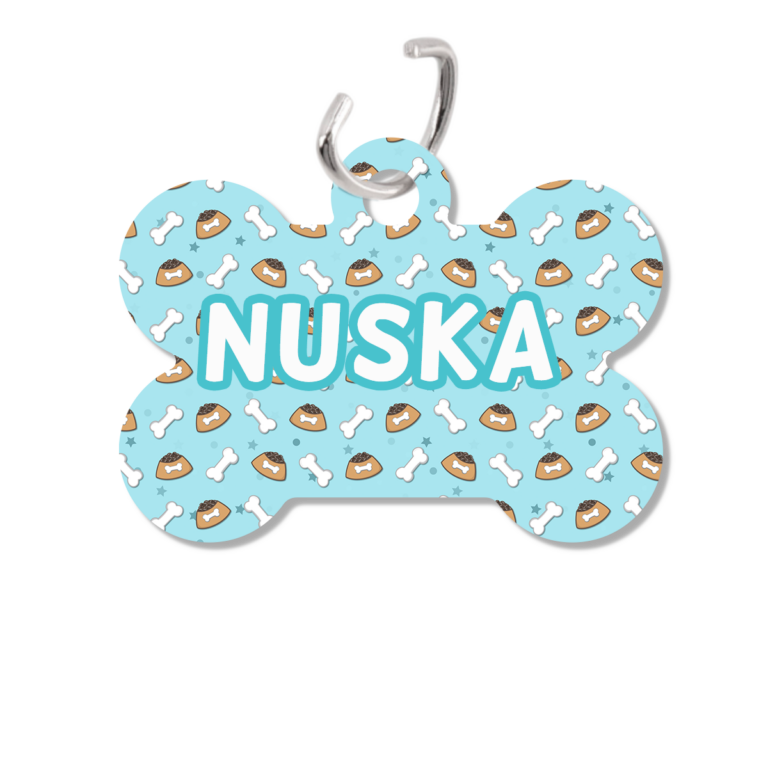 Chapas personalizadas identificativas para perros NUSKA