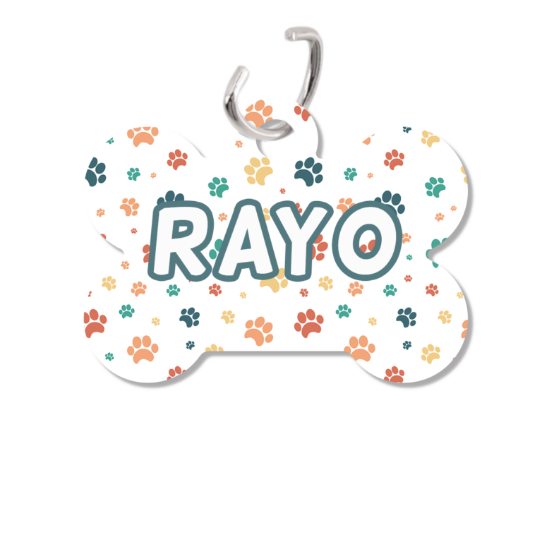Chapas personalizadas identificativas para perros RAYO