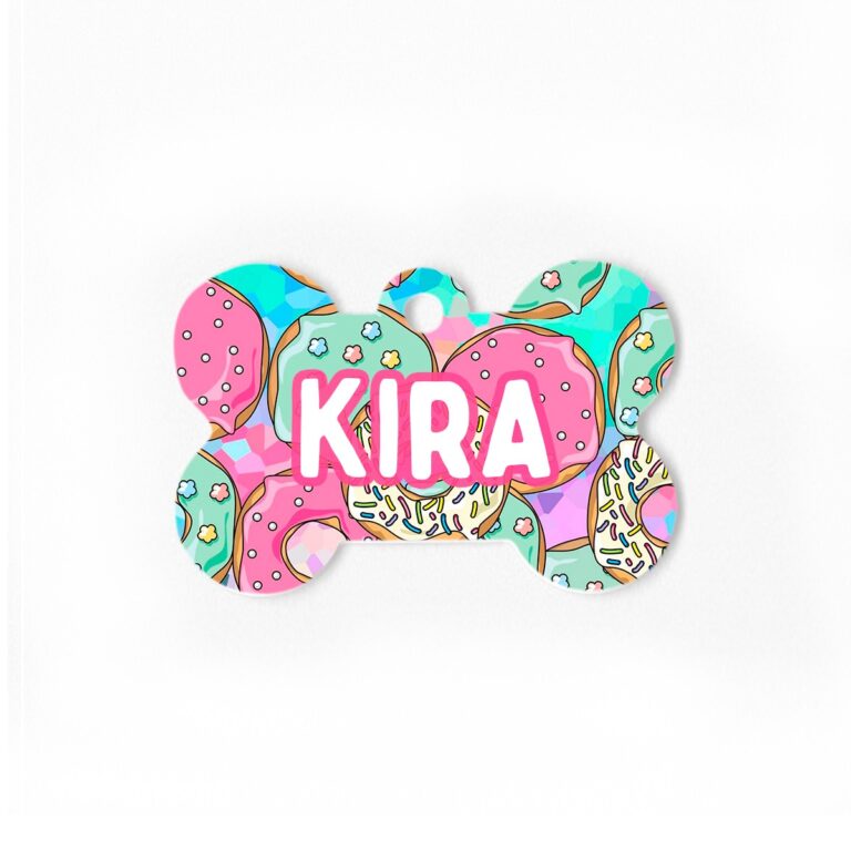 Chapas personalizadas identificativas para perros KIRA