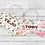 Chapas personalizadas identificativas para perros TEJO Y TOBY
