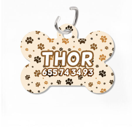 Chapas personalizadas identificativas para perros