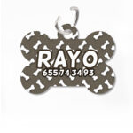 Chapas personalizadas identificativas para perros RAYO 2