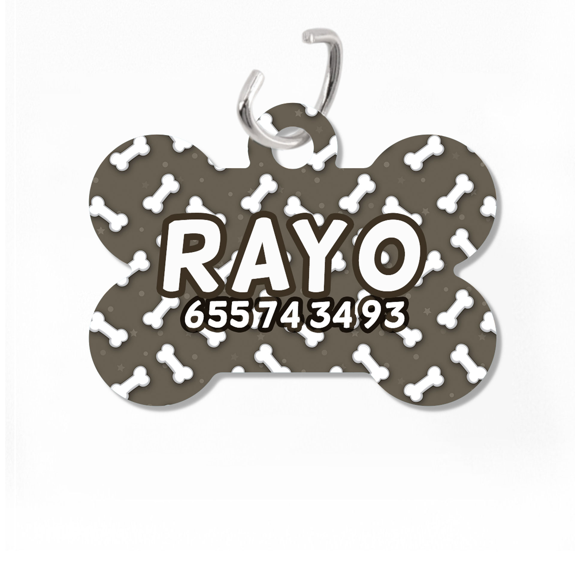 Chapas personalizadas identificativas para perros RAYO 2