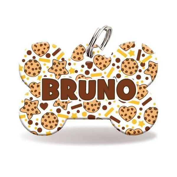 Chapas personalizadas identificativas para perros BRUNO