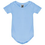 Body bebe azul celeste sin diseño