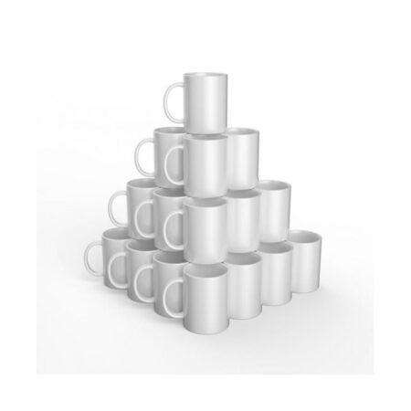 36 Tazas de cerámica CRICUT  350 ml, 15 oz, de alta calidad, especiales para sublimación