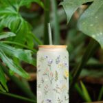 VASO VIDRIO PERSONALIZADO PRIMAVERA