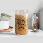 VASO VIDRIO PERSONALIZADO BEST MOM EVER