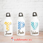 Botella personalizada con iniciales Vichy