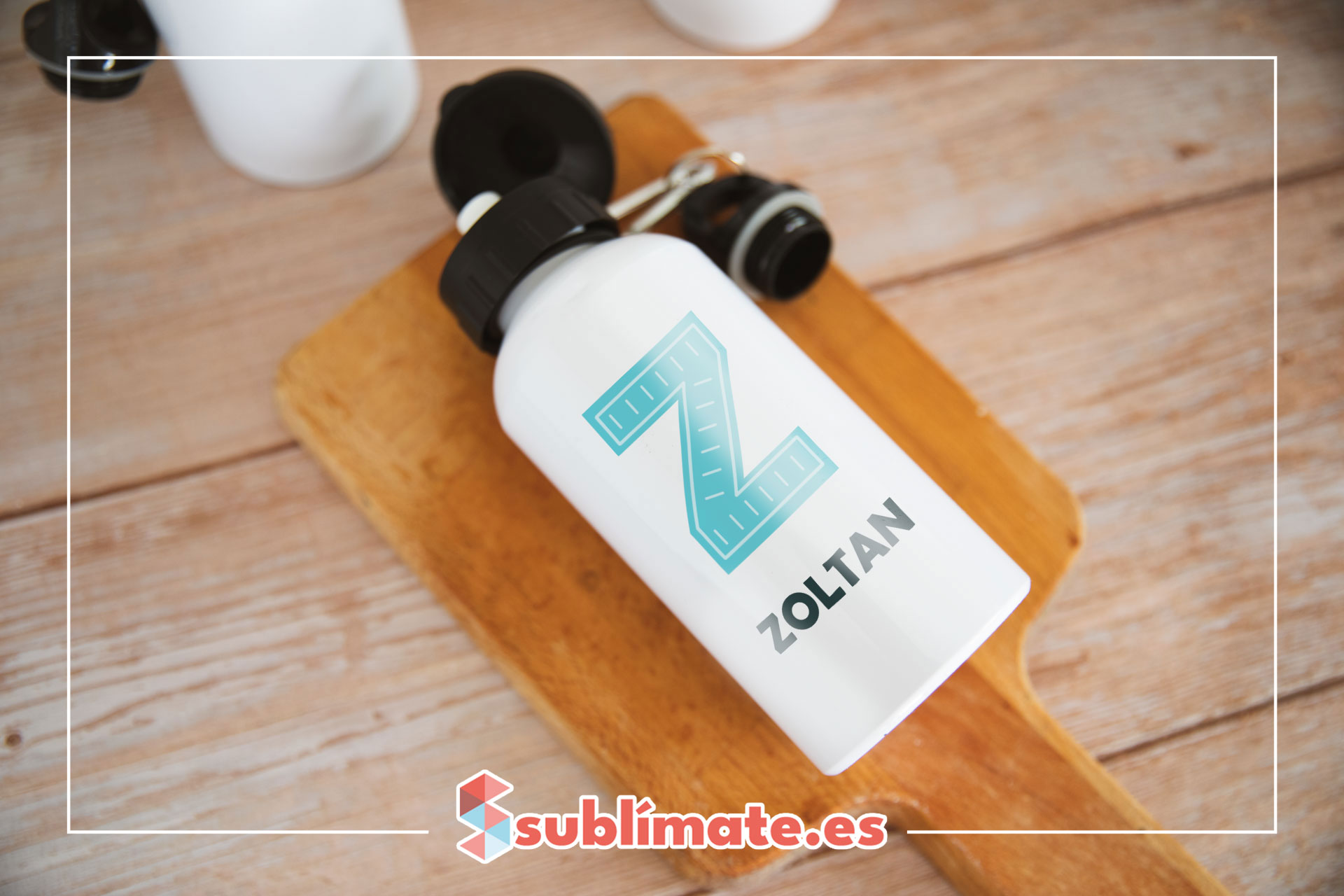 Botella VICHI personalizada para comunión_1