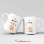 Taza personalizada ¿Quieres ser mi padrino?