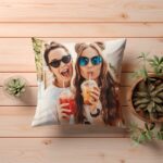 Funda de Cojin con Foto personalizada de amigas