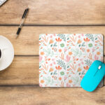 Alfombrilla de Ratón Personalizada con Flores