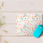 Alfombrilla de Ratón Personalizada con Flores