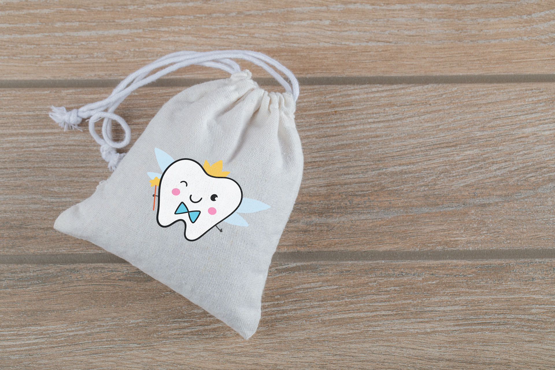 Bolsita dientes niños hado