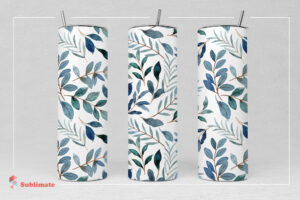 Botella térmica de acero diseño de flores silvestres 20 oz