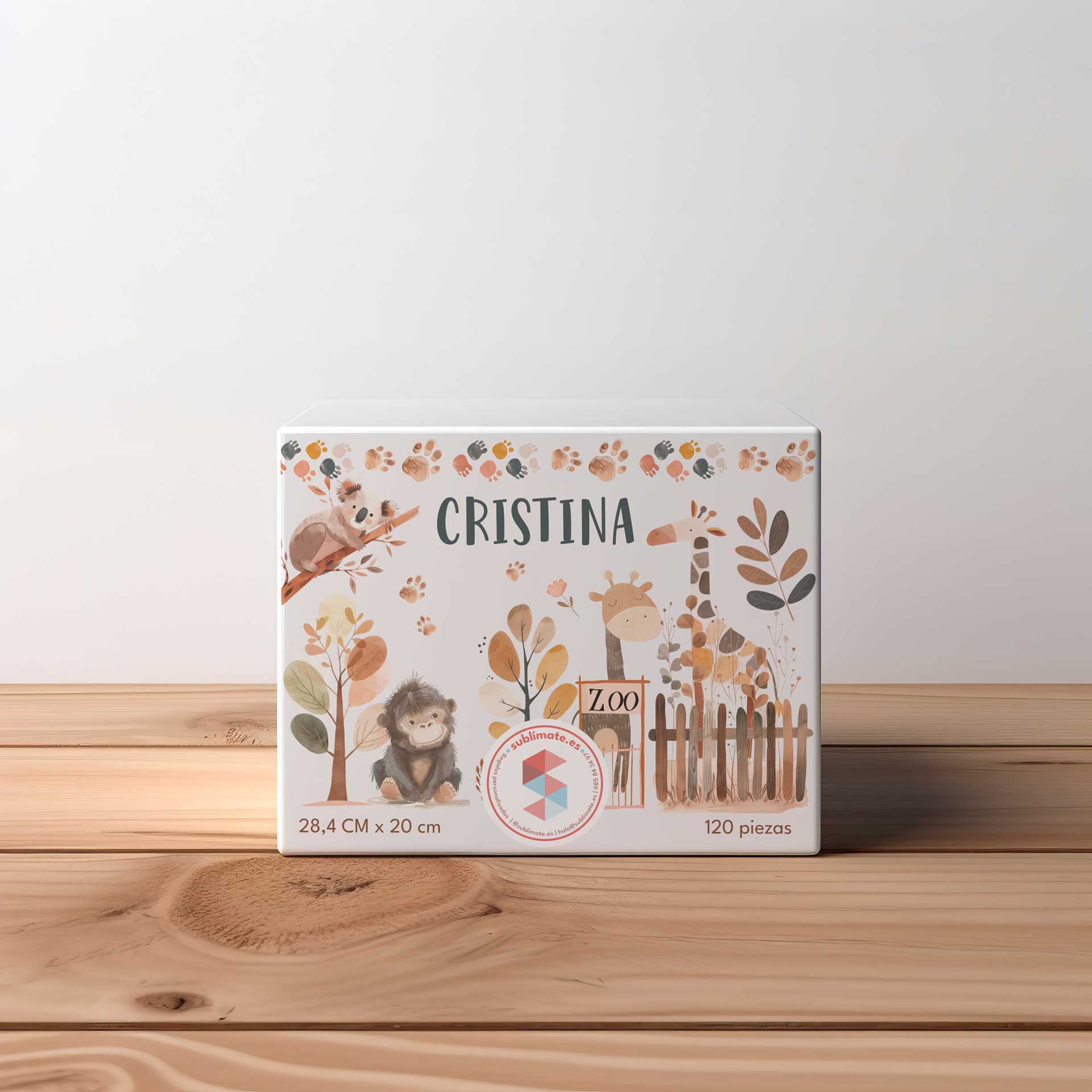 Caja Puzles Infantiles Personalizados