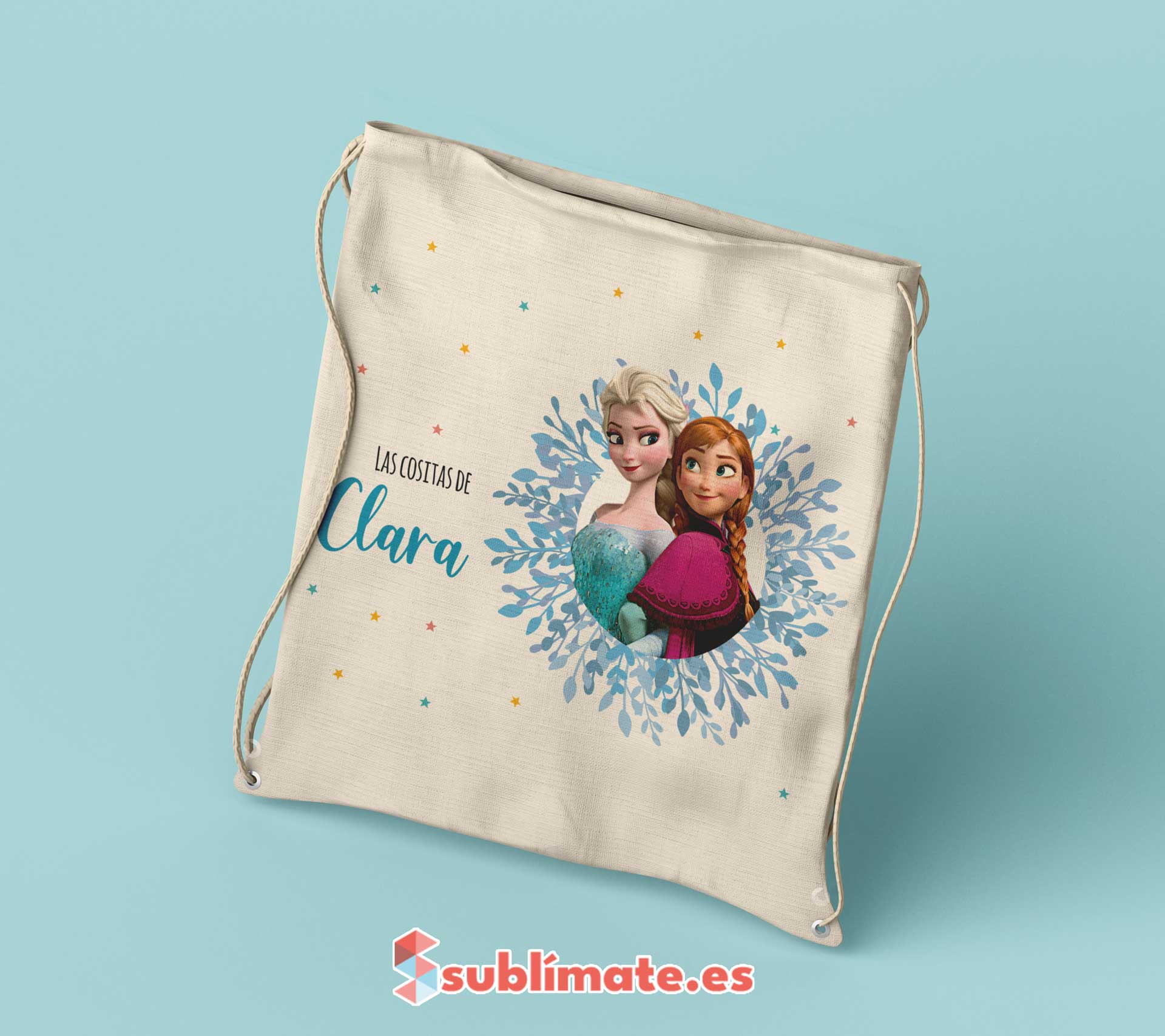 Mochila Infantil Personalizada Frozen