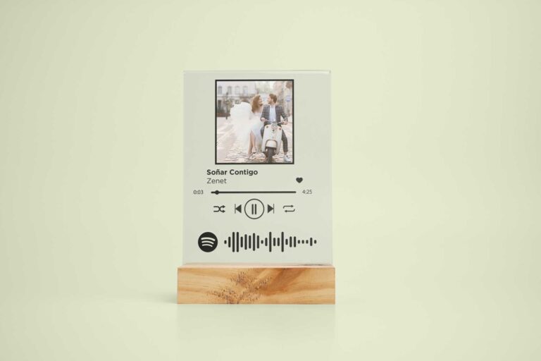 Placa Spotify Personalizada Metacrilato