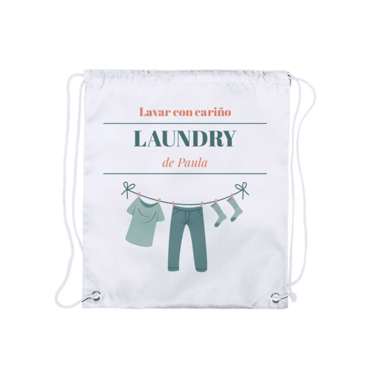 Mochila de cordones Laundry