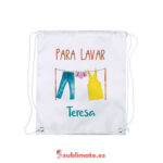 Mochila Laundry de viaje con cordón_Para Lavar