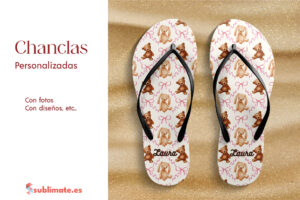 chanclas personalizadas para eventos