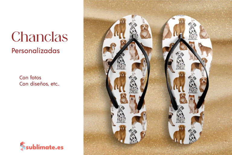 chanclas personalizadas para eventos